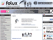 Tablet Screenshot of folux.de